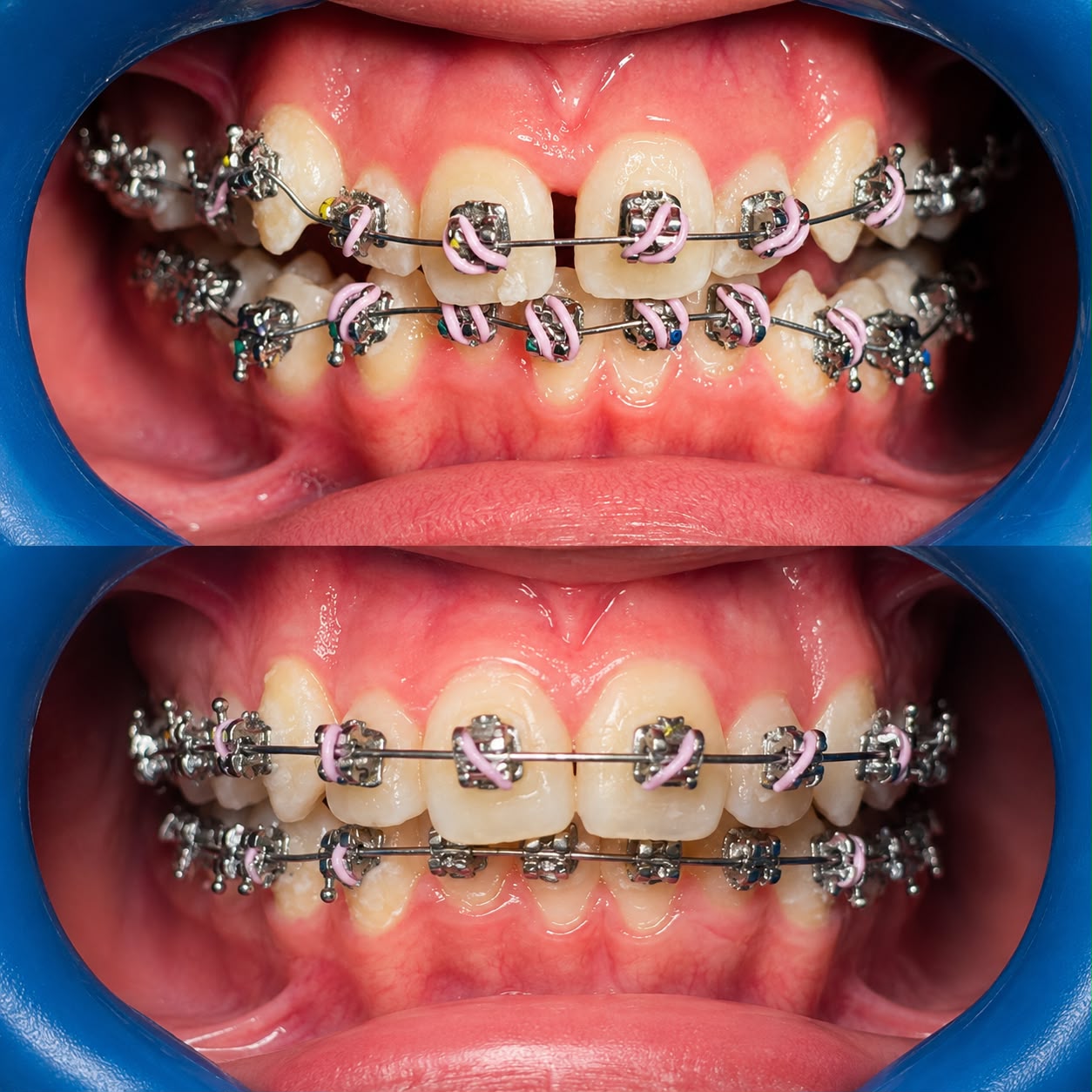 Caso de brackets en Dental Wox, clínica dental en Guadalajara